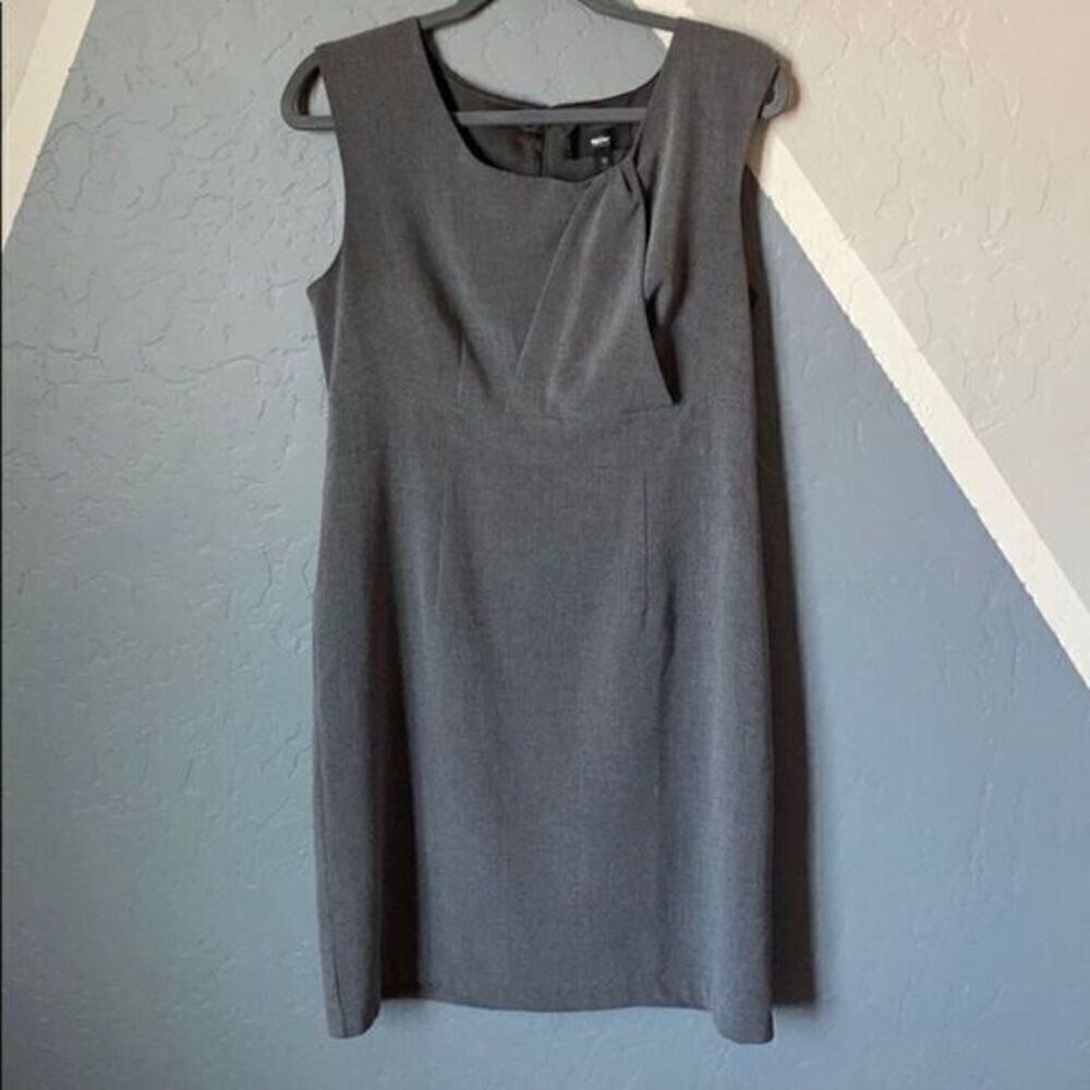 Mossimo Supply Co. Sleeveless Gray Sheath Dress